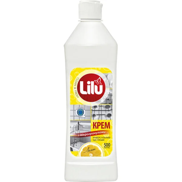 Крем універсальний для чищення LILU Лимон 500 мл 426140 фото