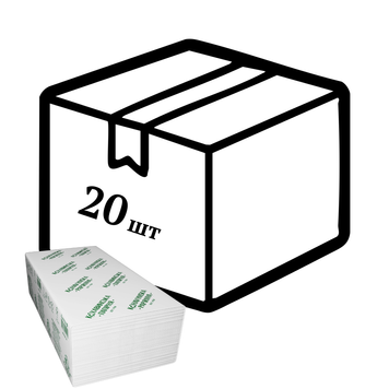 Рушнички V-V Кохавинка 150арк/уп 230*210 2 шар целюл. 20 уп\ящ Р КП 150 фото