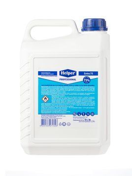 Дезінфікуючий засіб для рук Helper Professional Extra 75 каністра 5 л 280500015 фото