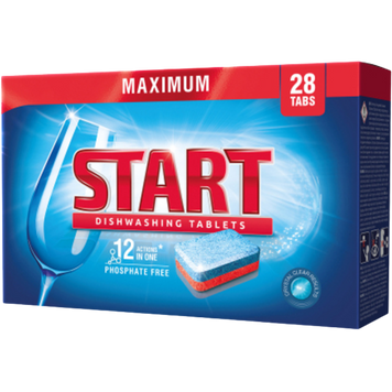 Таблетки для посудомийних машин START MAXIMUM 28шт Stmax28 фото