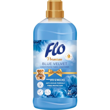 Кондиціонер для білизни концентрований Flo Premium Blue Velvet 1.8 л floblue фото
