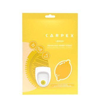 Освіжувач-решітка для пісуарів CARPEX з ароматом лимону URI-SCR-Lemon фото