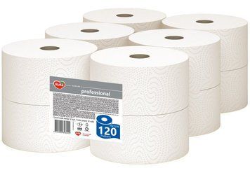 Туалетная бумага Ruta Professional 12рул 2сл 120м белая T1182 фото