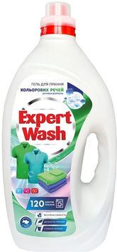 Гель для прання кольорових речей Expert Wash Весняна свіжість 6 л Expert Wash VS фото